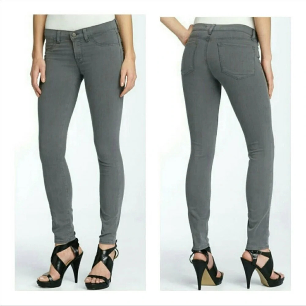 J Brand | Gray Skinny Jeggings Legging Jeans - Picture 2 of 8